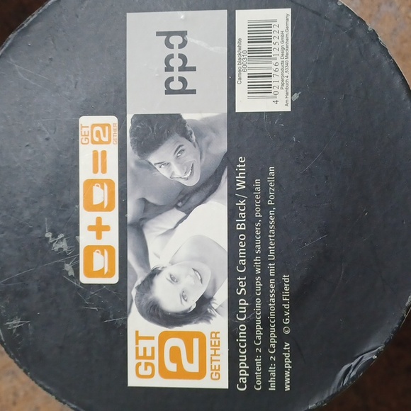 Spooky victorian porcelain coffee cup & saucer set goth gothic Plasticland - Picture 6 of 6